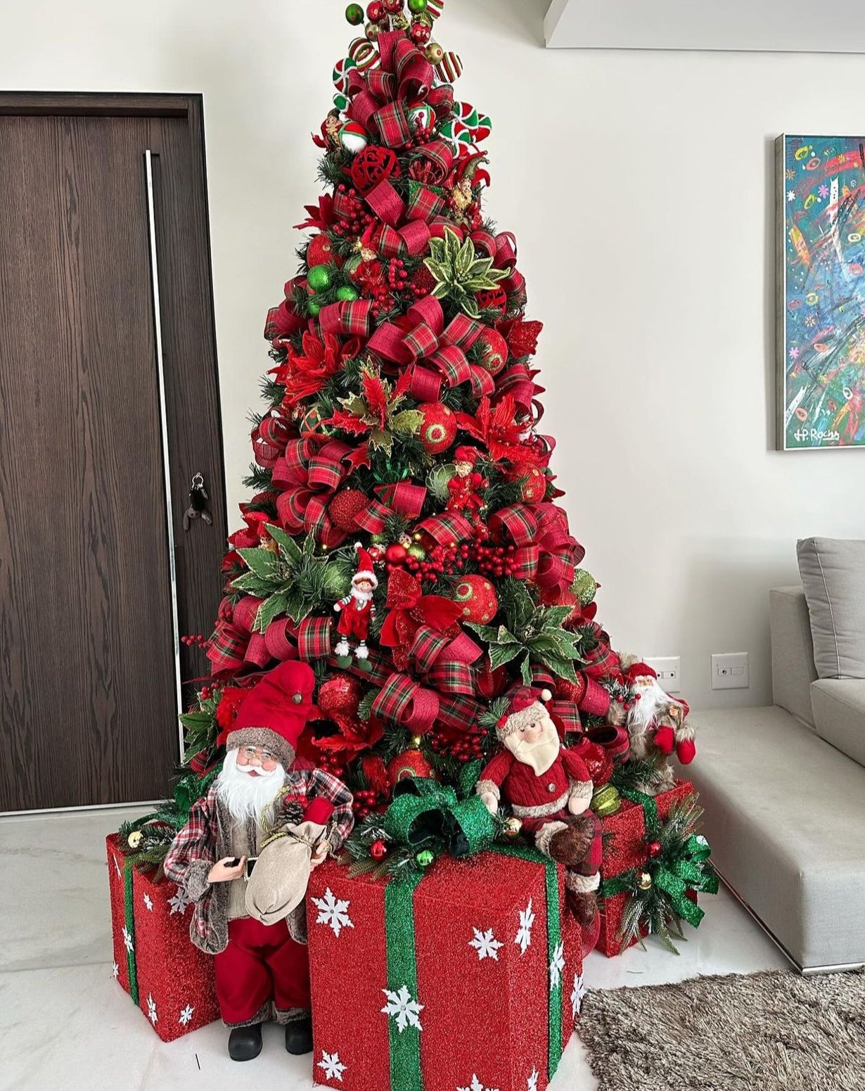 Árvore de Natal + Decoração 360º Holidays Inclusa - 3 Metros